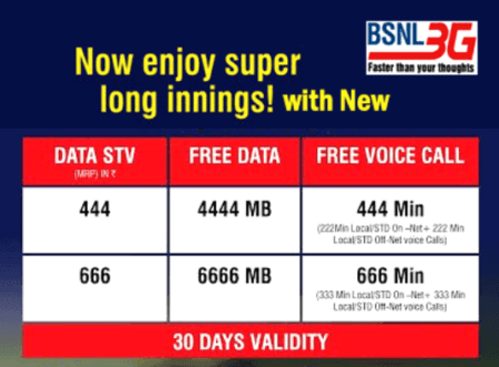 bsnl kartnataka new combo data stvs