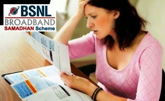 bsnl-broadband-Samadhaan-Scheme