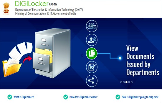 Prime Minister to launch 'DIGILocker' - Digital Locker Services under Digital India programme on 1st July 2015
