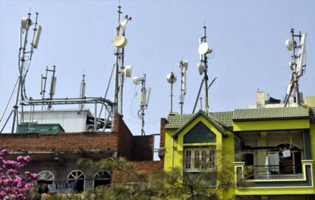 mobile tower radiation india