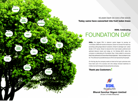 BSNL Foundation Day offers