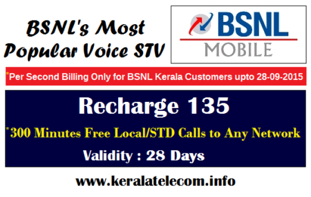 bsnl voice stv 135 recharge 135 offer