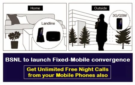 bsnl fixed mobile covergence sync landline mobile benefits