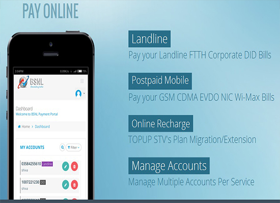 BSNL upgraded Online Payment Portal for better user experience || Create your account today for more added features-2
