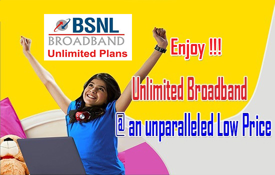 BSNL regularised promotional 8Mbps & 4Mbps Broadband Plans across all telecom circles with immediate effect