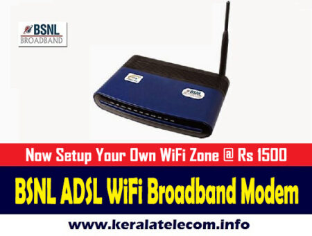 bsnl sale price of adsl wifi broadband modem rs1500