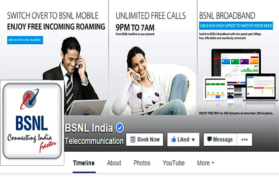 BSNL is rebuilding its brand image by resolving customer complaints through Social Media Platforms