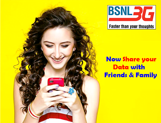 BSNL introduces Data Sharing facility for Prepaid Mobile customers on PAN India basis