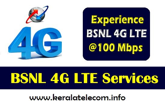BSNL is gearing up to commercially launch 4G LTE Services in 14 telecom circles with 20MHz BWA spectrum in 2500MHz band