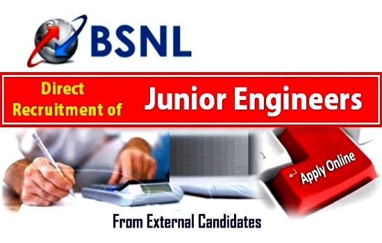 BSNL to recruit 2,700 Junior Engineers from external candidates, online registration starting on 10th July 2016