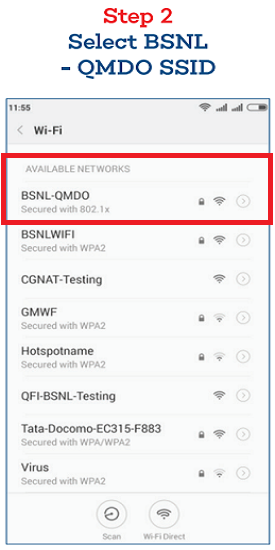 Frequently Asked Questions on BSNL Mobile Data Offload (MDO) Service and Steps to invoke WiFi Mobile Data Offloading (BSNL-QMDO) on BSNL Mobiles