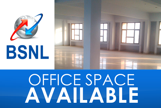 BSNL offers building spaces on rent in its various premises situated at prime locations all over India