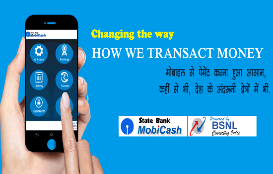 BSNL launches e-wallet App 'State Bank MobiCash' in association with SBI for both smartphone and feature phone users in all the circles