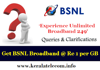 BSNL's less than Rs 1 per GB download cost unlimited broadband plan for the masses of country in Urban and Rural areas