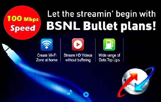 BSNL waives off 100% installation charges for new Fiber Broadband (FTTH - Fiber To The Home) Customers in all the circles