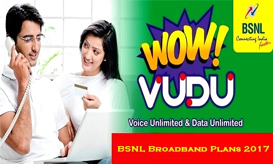 BSNL Broadband Plans 2017 : Latest Limited / Unlimited Home & Business Broadband Tariff Plans