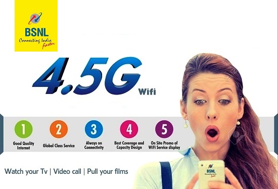 BSNL to offer up to 3 times more data in existing prepaid WiFi plans, launches new BSNL WiFi plans @ Rs 20, Rs 999 & Rs 1999 