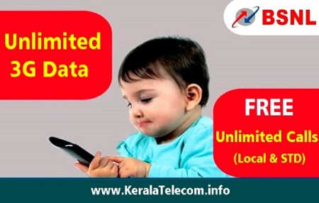 bsnl unlimited 3g data unlimited calls