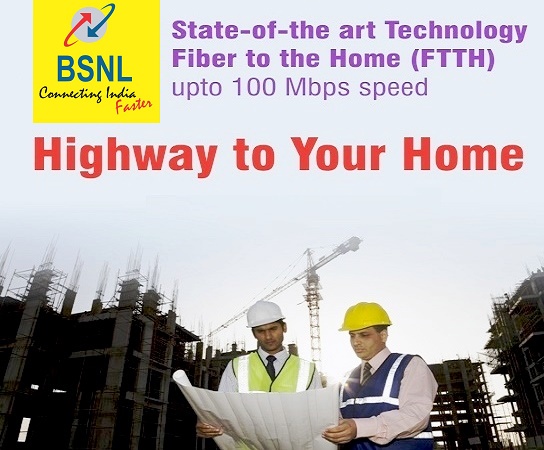 BSNL launched Free Monthly Rental Offer for FTTH ONT (Fiber Broadband Modem) for a period of six months in all the circles