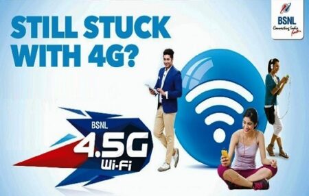 bsnl 4.5g public wifi hotspot service