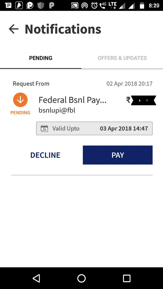 BSNL launched UPI based payment for mobile, landline and broadband customers