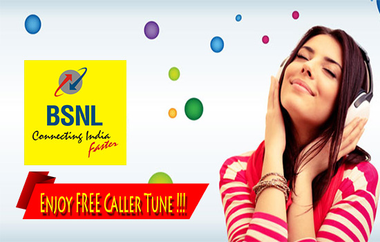 BSNL offers Full talk time and free caller tune with unlimited song change with Top Up Rs260