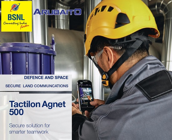 BSNL launched TACTILON AGNET 500 Application for Secure group communication in your smartphone