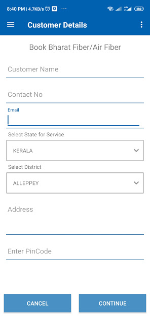 BSNL upgraded 'My BSNL App' : Recharge, bill payment, fancy number selection and Bharat Fiber booking and many more