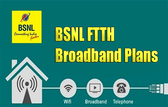 How can I apply for BSNL Bharat Fiber (FTTH) connection? What is the total cost for installing BSNL FTTH Broadband?