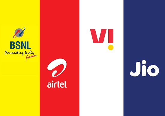 Best Annual Unlimited Prepaid Mobile Plans Compared : BSNL vs Jio vs Airtel vs Vi