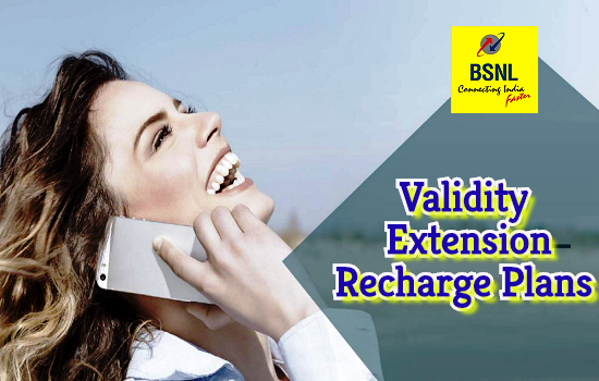 Latest BSNL Validity Extension Prepaid Mobile Recharge Plans with Unlimited Calls, Data and SMS benefits