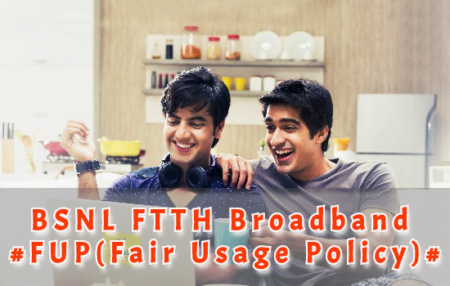 bsnl ftth broadband fup