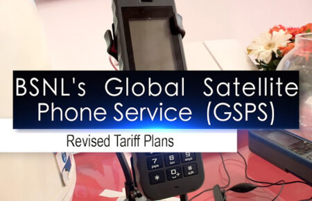 bsnl gsps satellite phone service tariff plans