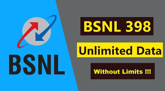 BSNL Truly Unlimited Offer STV ₹398, best suited for online classes and work from home gets regularized with immediate effect