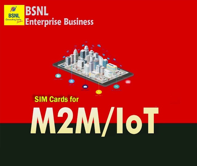 BSNL launches two more new eSIM tariff slabs for M2M & IoT Connections; BSNL eSIM plans starts from ₹15/- onwards